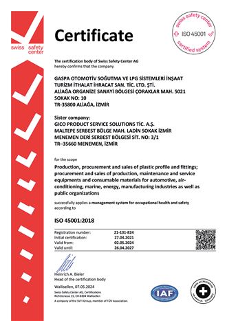 Sertifikalarımız En