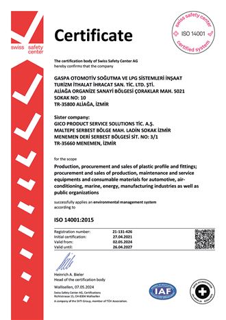 Sertifikalarımız En